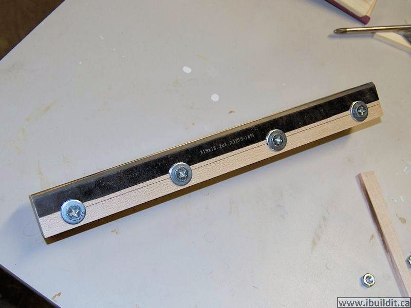 How To Make A Planer / Jointer Blade Sharpening Jig IBUILDIT.CA